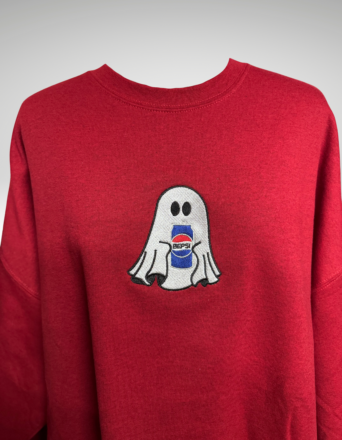 Embroidered Bepsi Sweater