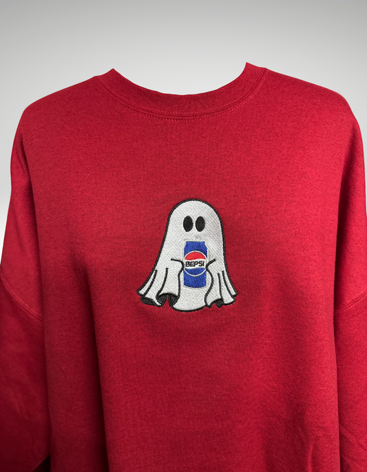 Embroidered Bepsi Sweater